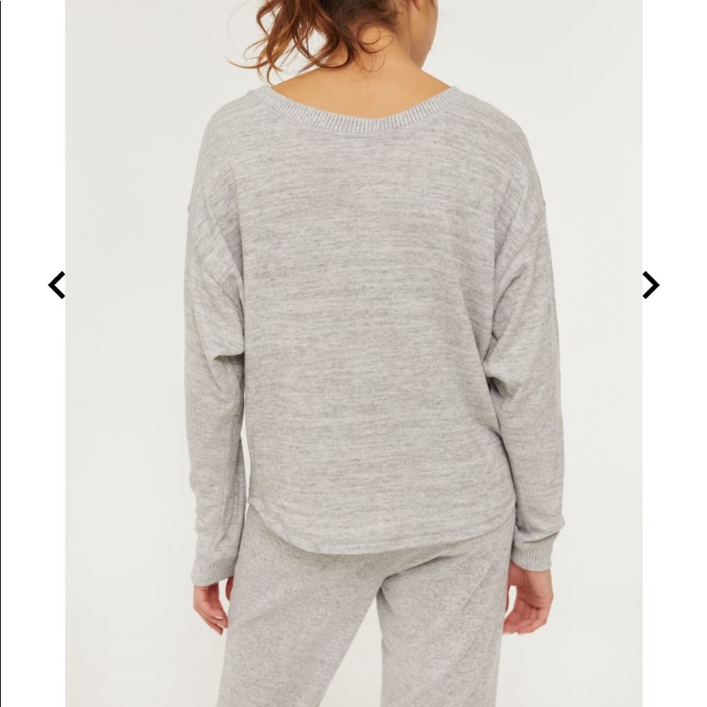 Ardene dolman sleeve pullover sweater. Grey, small
